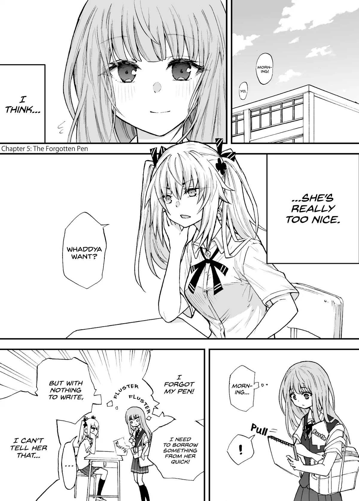 The Mute Girl and Her New Friend Chapter 5 page 1 - Chapter 5