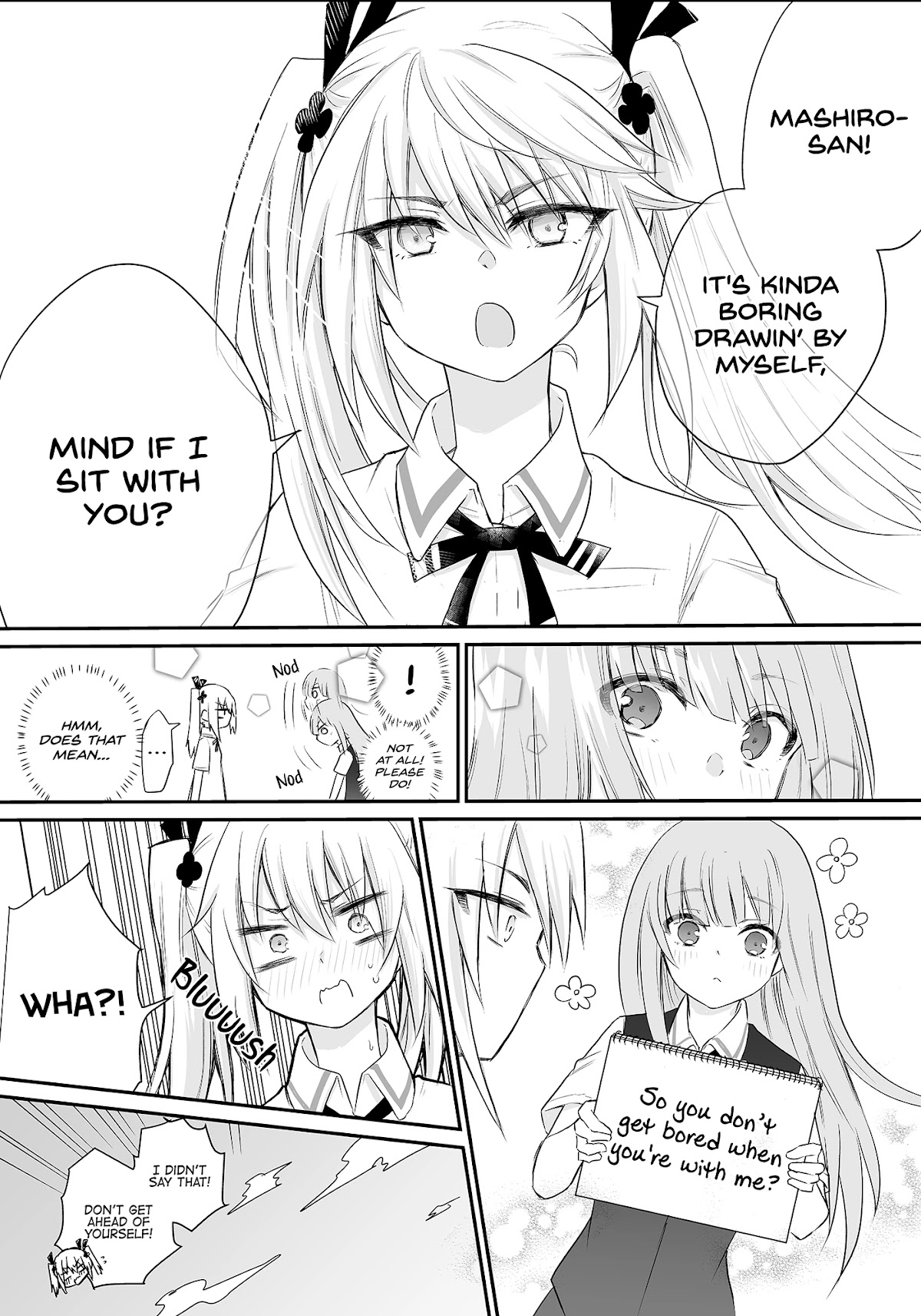 The Mute Girl and Her New Friend Chapter 8 page 4 - Chapter 8: Distance