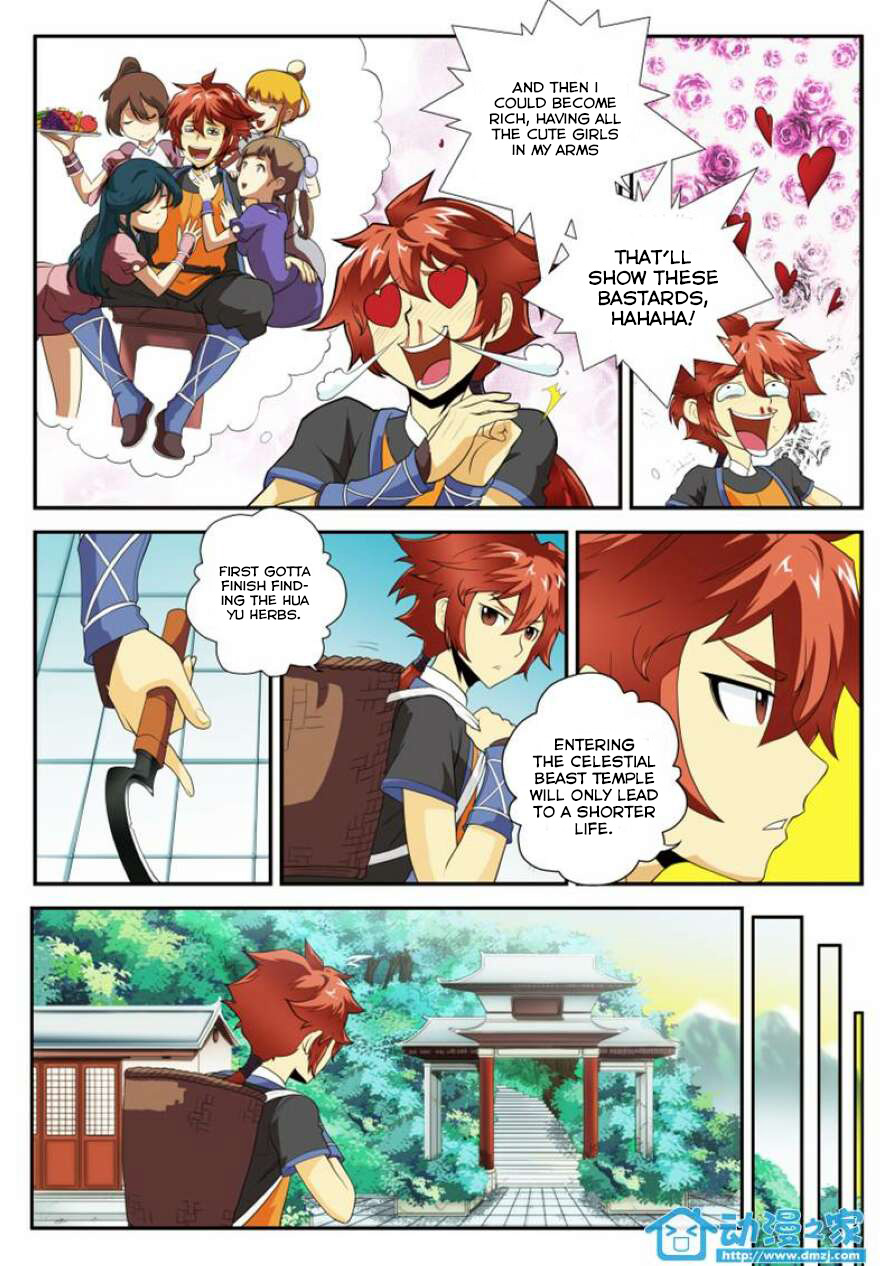 The Mythical Realm Chapter 1.2 page 11 - Chapter 1 v2 : Into Harm's Way