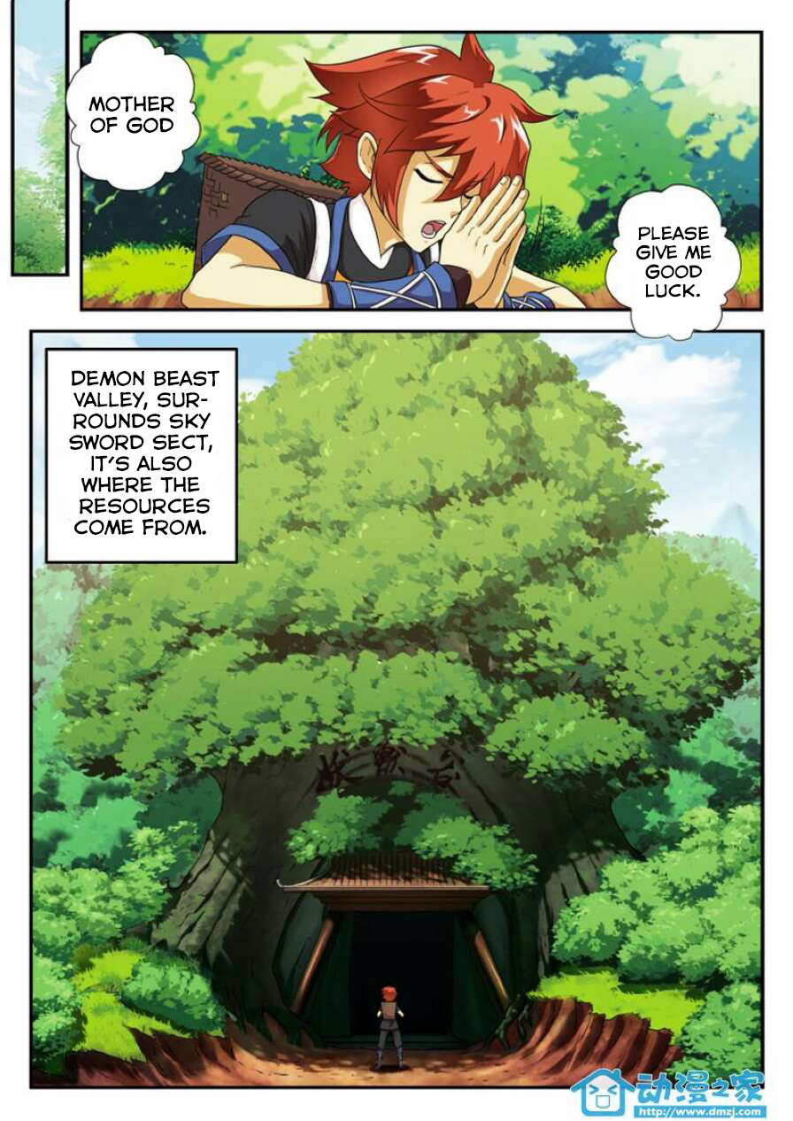 The Mythical Realm Chapter 1.2 page 12 - Chapter 1 v2 : Into Harm's Way