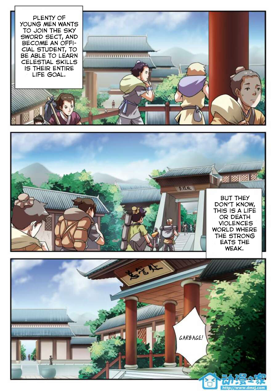 The Mythical Realm Chapter 1.2 page 4 - Chapter 1 v2 : Into Harm's Way