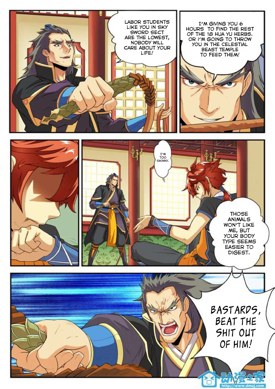 The Mythical Realm Chapter 1.2 page 8 - Chapter 1 v2 : Into Harm's Way