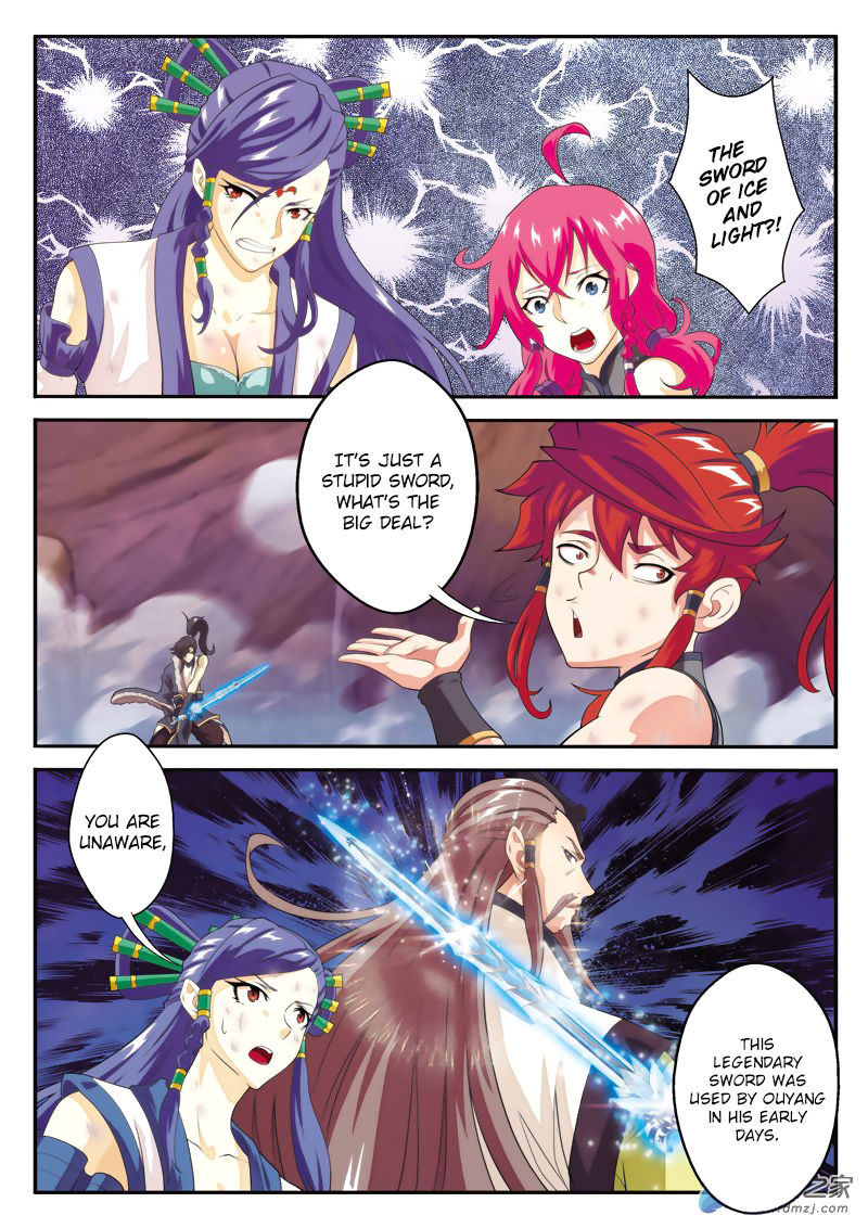 The Mythical Realm Chapter 104 page 3 - Chapter 104 : Ice and light against the sword of gods