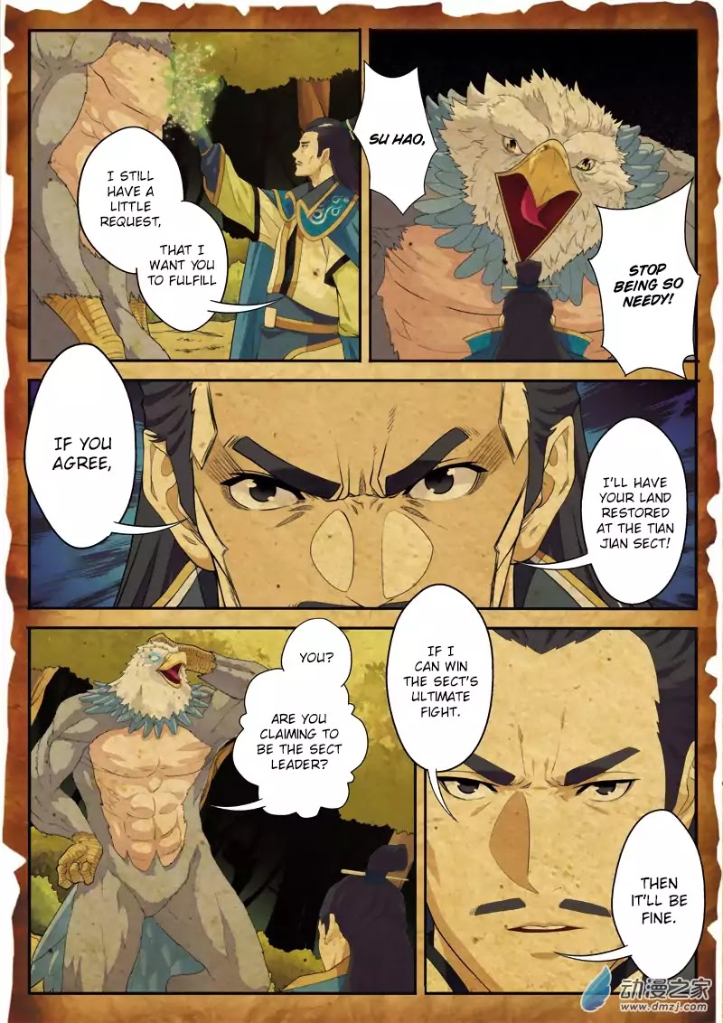 The Mythical Realm Chapter 118 page 5 - Chapter 118: The Spirit Vulture King VS The Lion