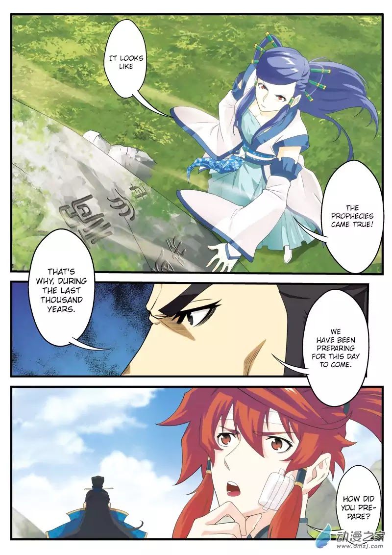 The Mythical Realm Chapter 123 page 9 - Chapter 123: The Stone Tablet Prophecy
