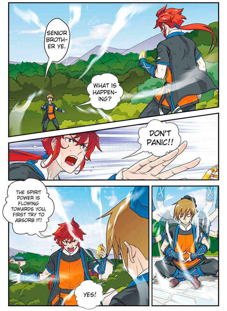 The Mythical Realm Chapter 14 page 3 - Chapter 14 : Unable to Move