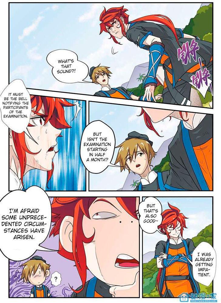 The Mythical Realm Chapter 14 page 6 - Chapter 14 : Unable to Move