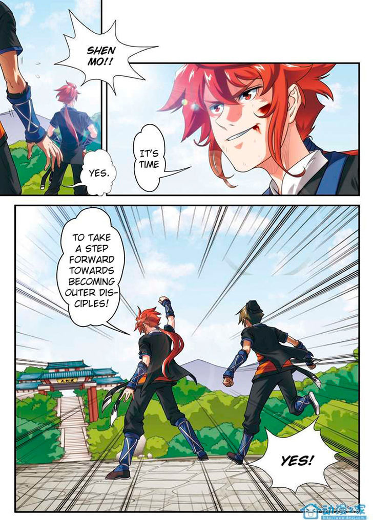The Mythical Realm Chapter 14 page 7 - Chapter 14 : Unable to Move