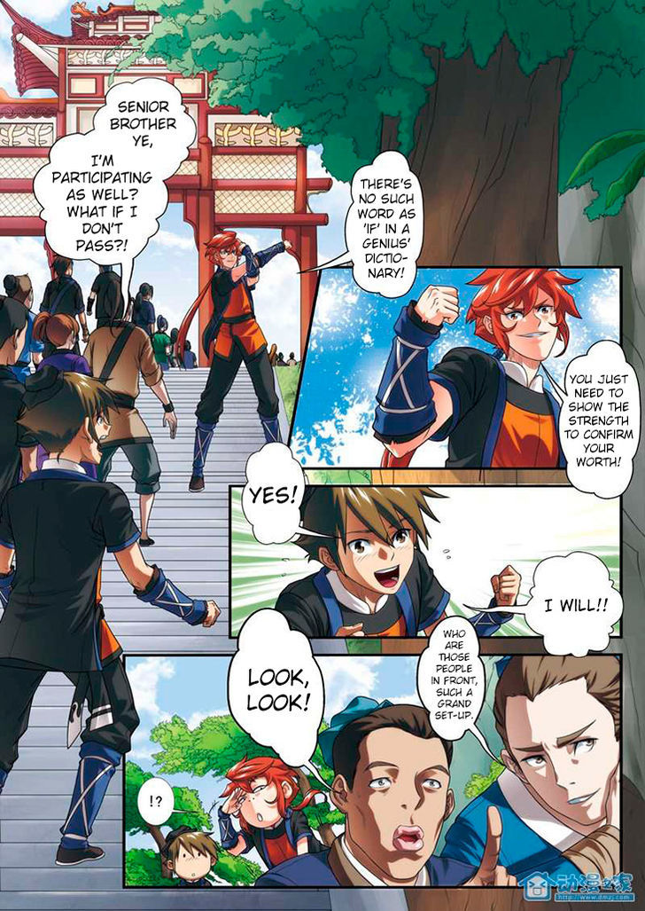 The Mythical Realm Chapter 14 page 9 - Chapter 14 : Unable to Move
