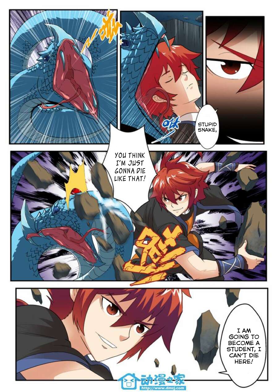 The Mythical Realm Chapter 2.2 page 8 - Chapter 2 v2 : Skirmish
