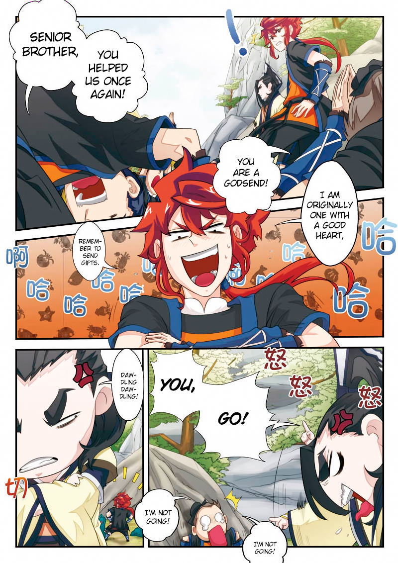 The Mythical Realm Chapter 21 page 10 - Chapter 21 : Deadly Shockwave