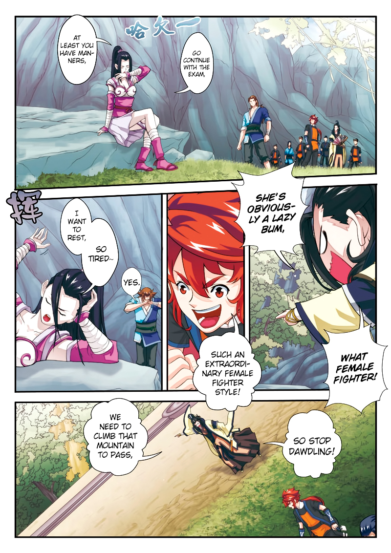 The Mythical Realm Chapter 21 page 5 - Chapter 21 : Deadly Shockwave