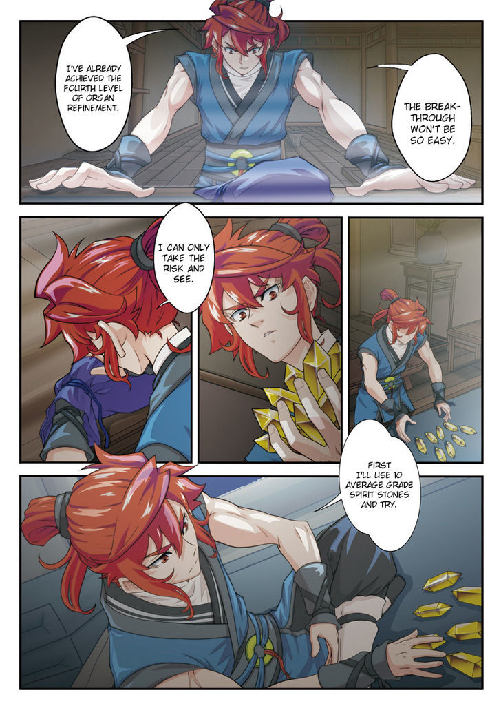 The Mythical Realm Chapter 26 page 7 - Chapter 26 : Rhythmical breathing stage
