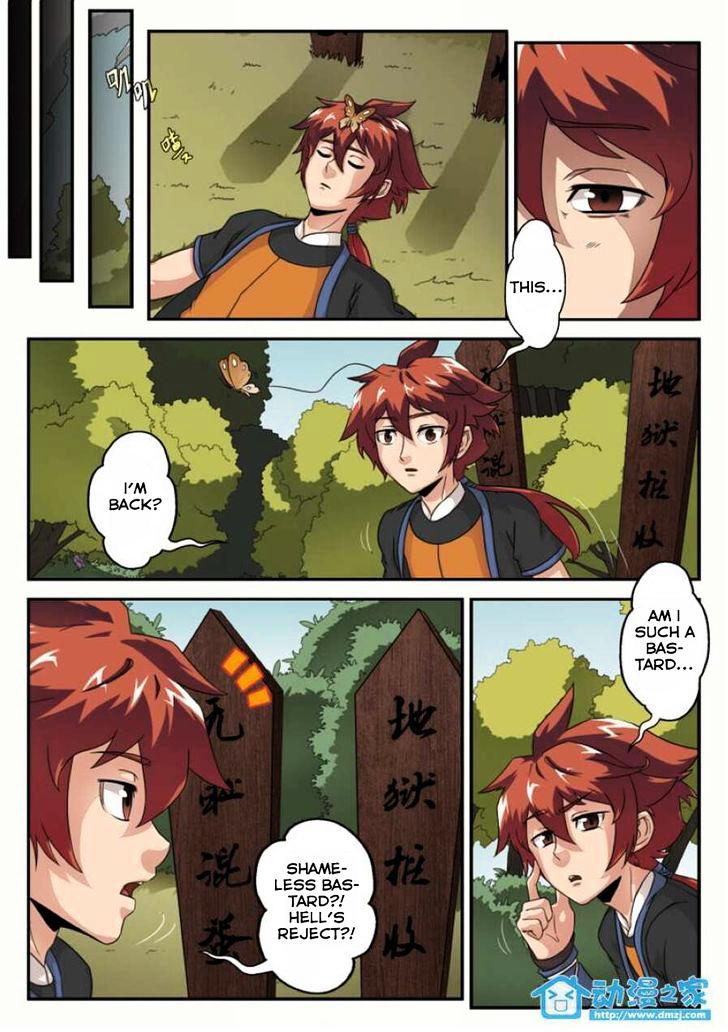 The Mythical Realm Chapter 3 page 10 - Chapter 3 : The Black and White Light