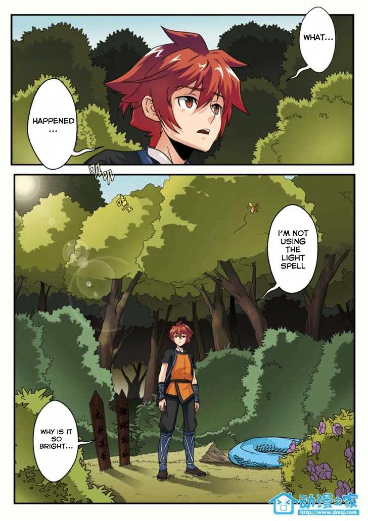 The Mythical Realm Chapter 3 page 11 - Chapter 3 : The Black and White Light