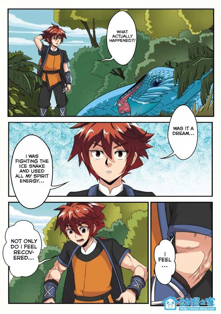 The Mythical Realm Chapter 3 page 12 - Chapter 3 : The Black and White Light