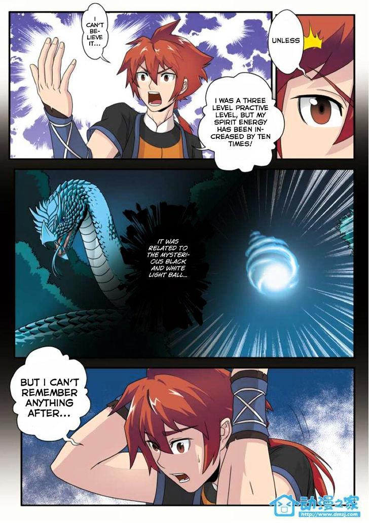The Mythical Realm Chapter 3 page 14 - Chapter 3 : The Black and White Light