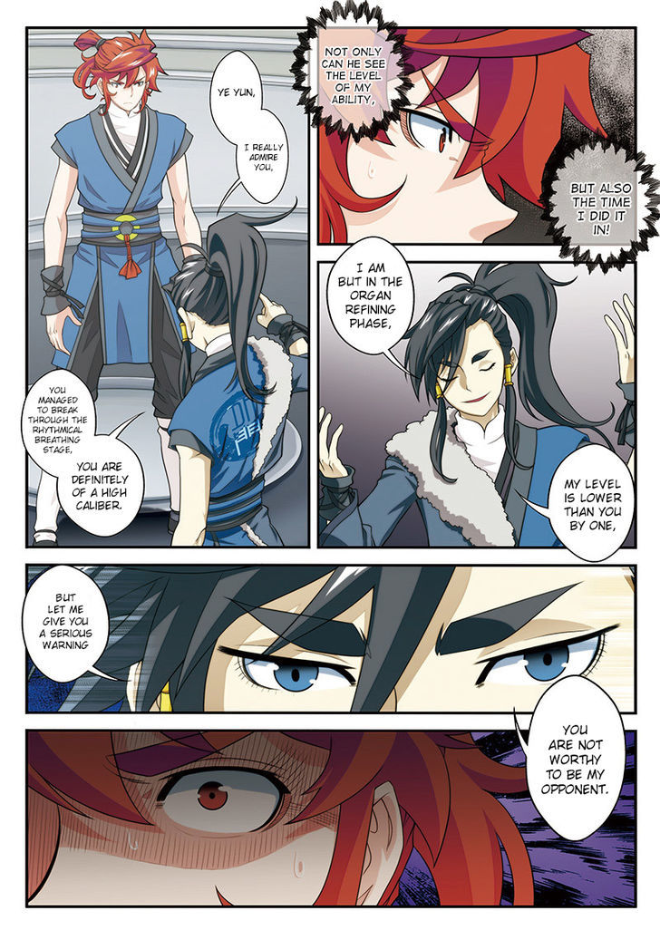 The Mythical Realm Chapter 30 page 4 - Chapter 30 : A Definite Strong Enemy