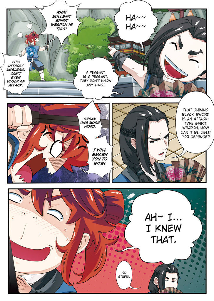The Mythical Realm Chapter 32 page 6 - Chapter 32 : Mercy Under the Sword