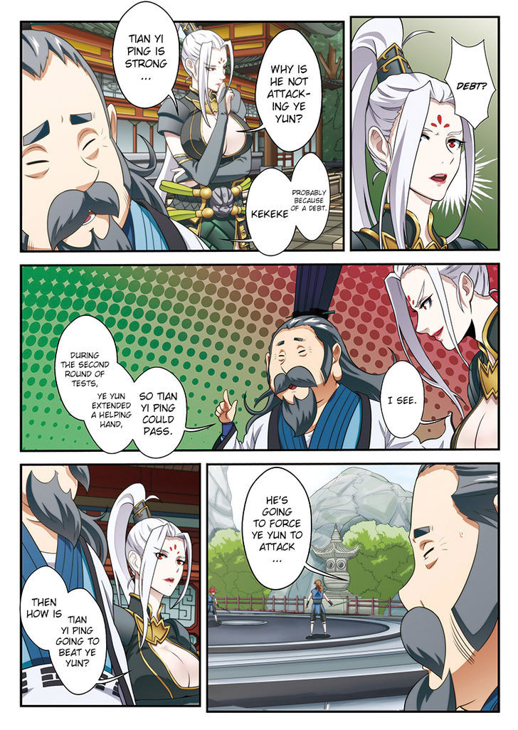 The Mythical Realm Chapter 32 page 9 - Chapter 32 : Mercy Under the Sword