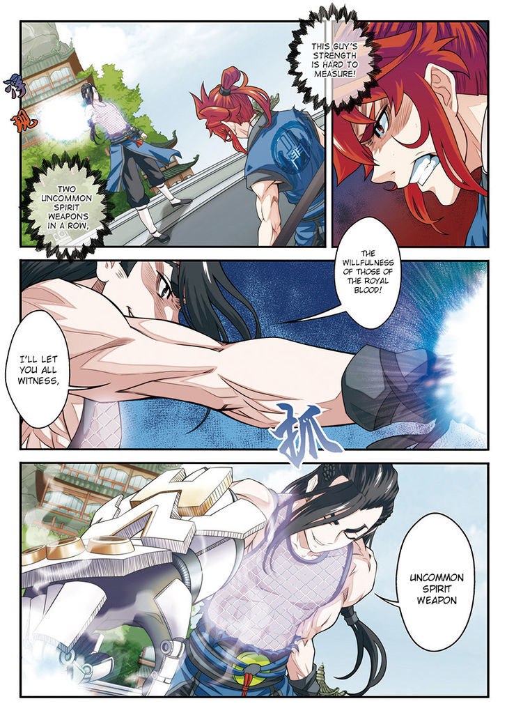The Mythical Realm Chapter 35 page 15 - Chapter 35 : Spirit Weapon Battle