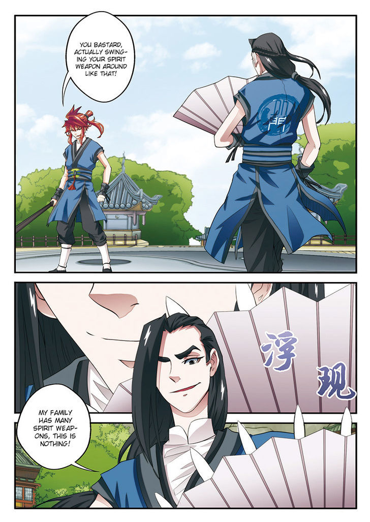 The Mythical Realm Chapter 35 page 3 - Chapter 35 : Spirit Weapon Battle