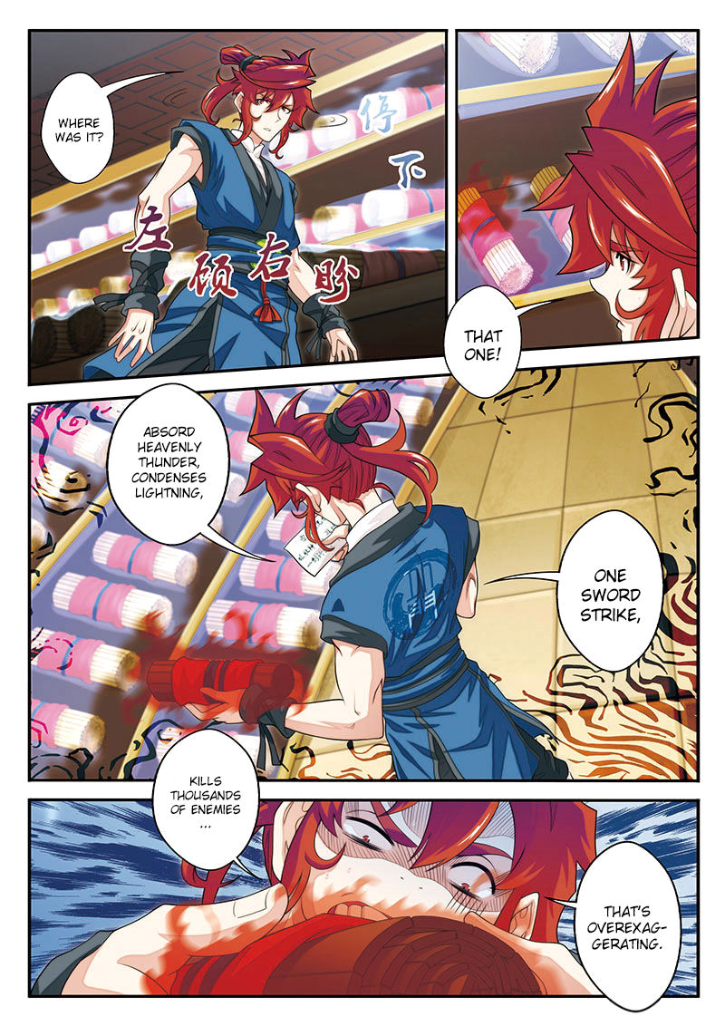 The Mythical Realm Chapter 39 page 15 - Chapter 39 : Thunder Cloud and Lightning Sword