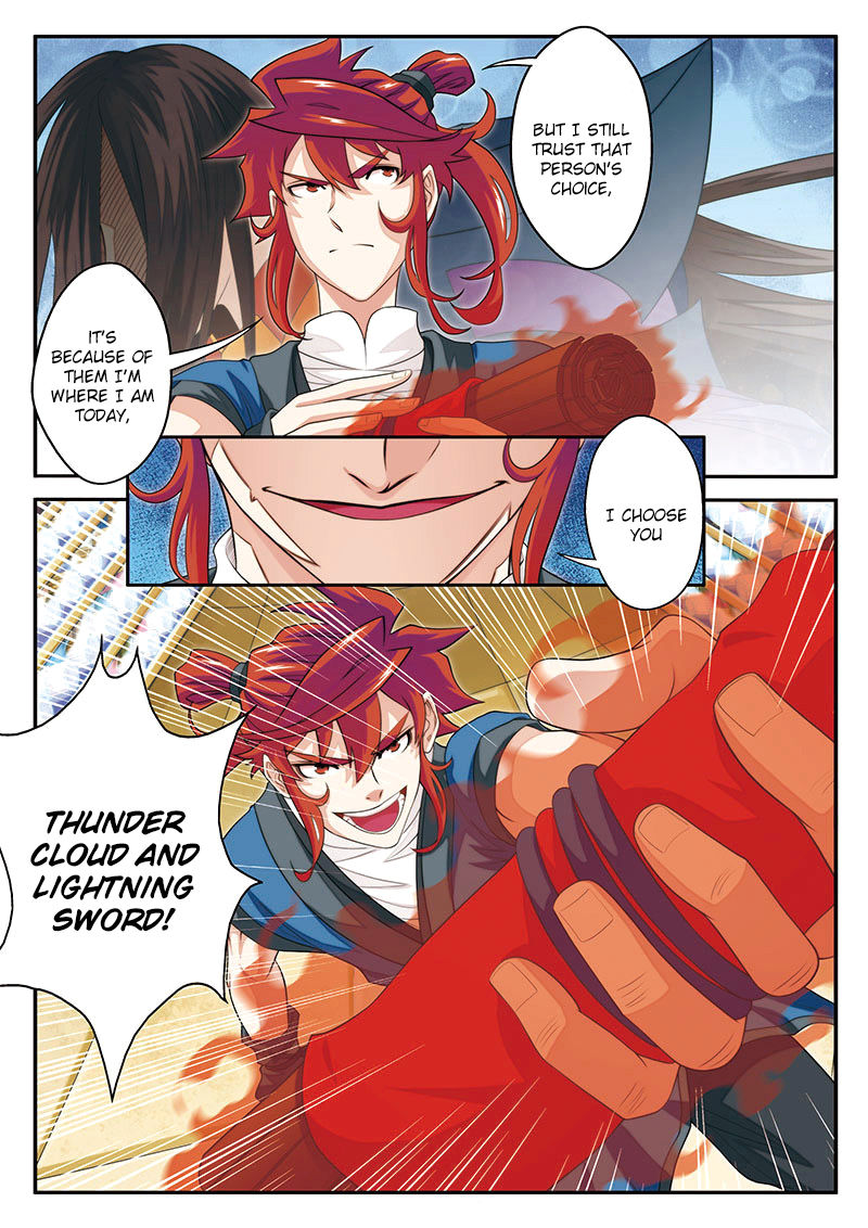 The Mythical Realm Chapter 39 page 16 - Chapter 39 : Thunder Cloud and Lightning Sword