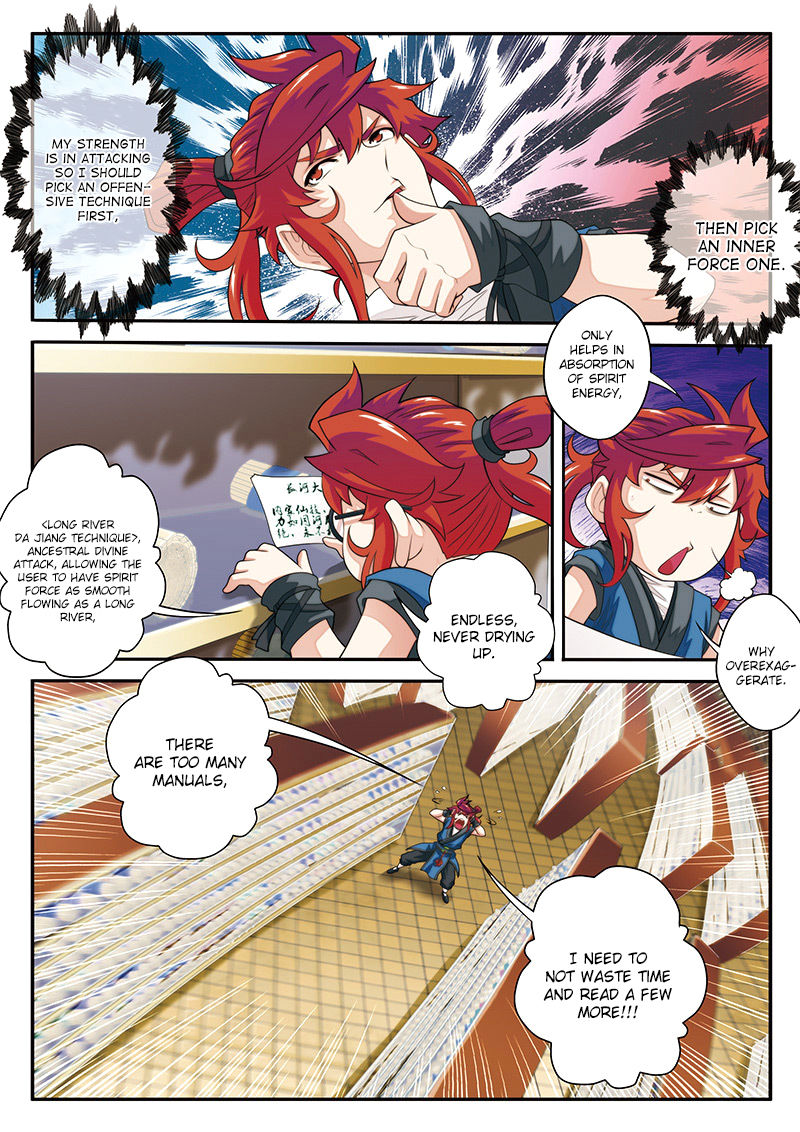 The Mythical Realm Chapter 39 page 8 - Chapter 39 : Thunder Cloud and Lightning Sword