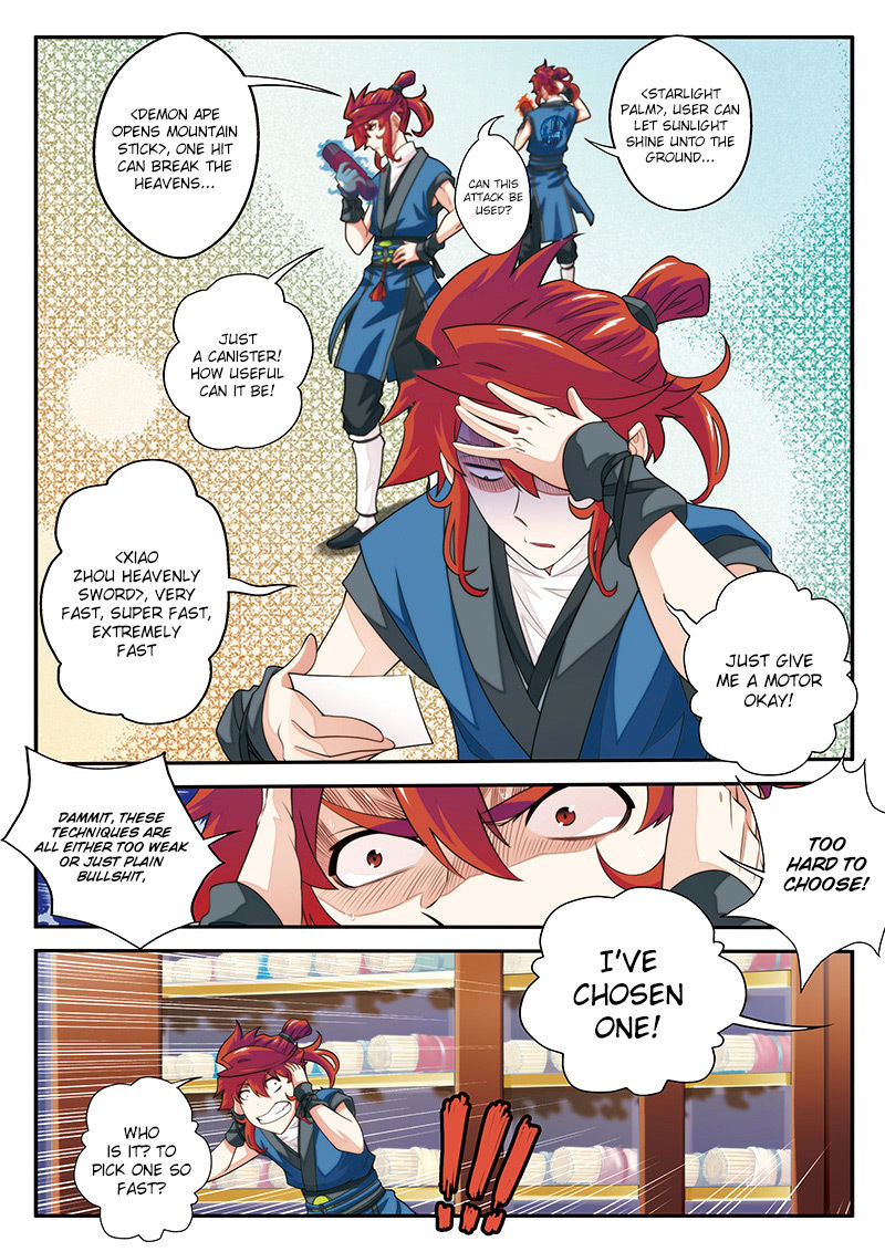 The Mythical Realm Chapter 39 page 9 - Chapter 39 : Thunder Cloud and Lightning Sword
