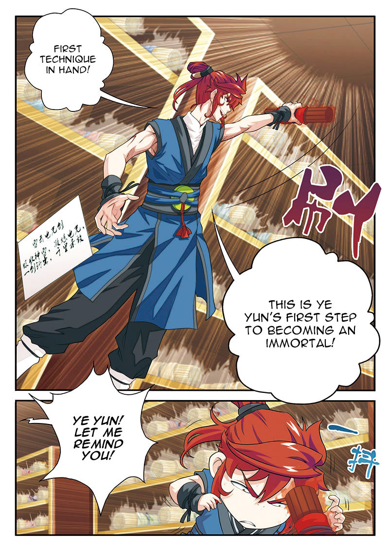The Mythical Realm Chapter 40 page 3 - Chapter 40 : Small Star Suction Tactic