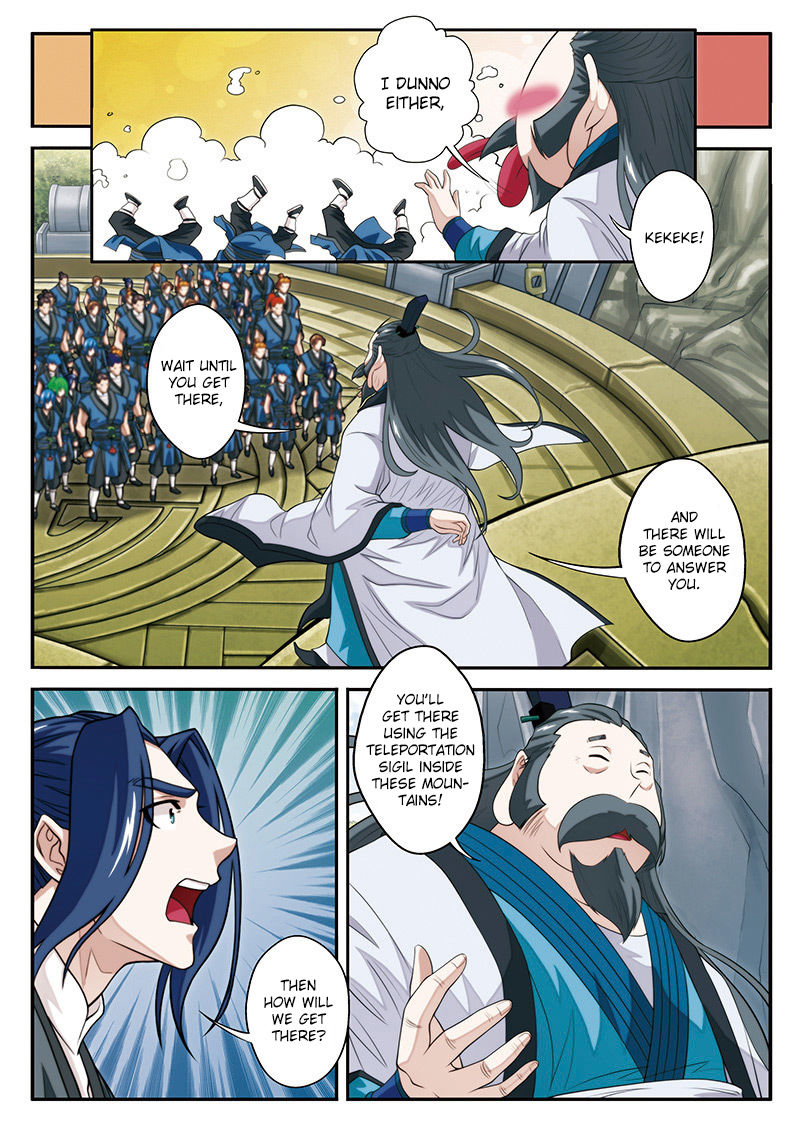 The Mythical Realm Chapter 43 page 10 - Chapter 43 : Teleportation Sigil