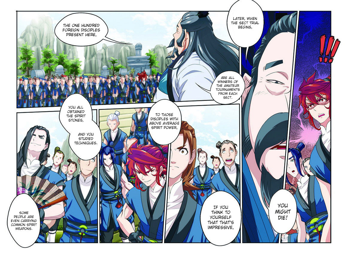 The Mythical Realm Chapter 43 page 8 - Chapter 43 : Teleportation Sigil