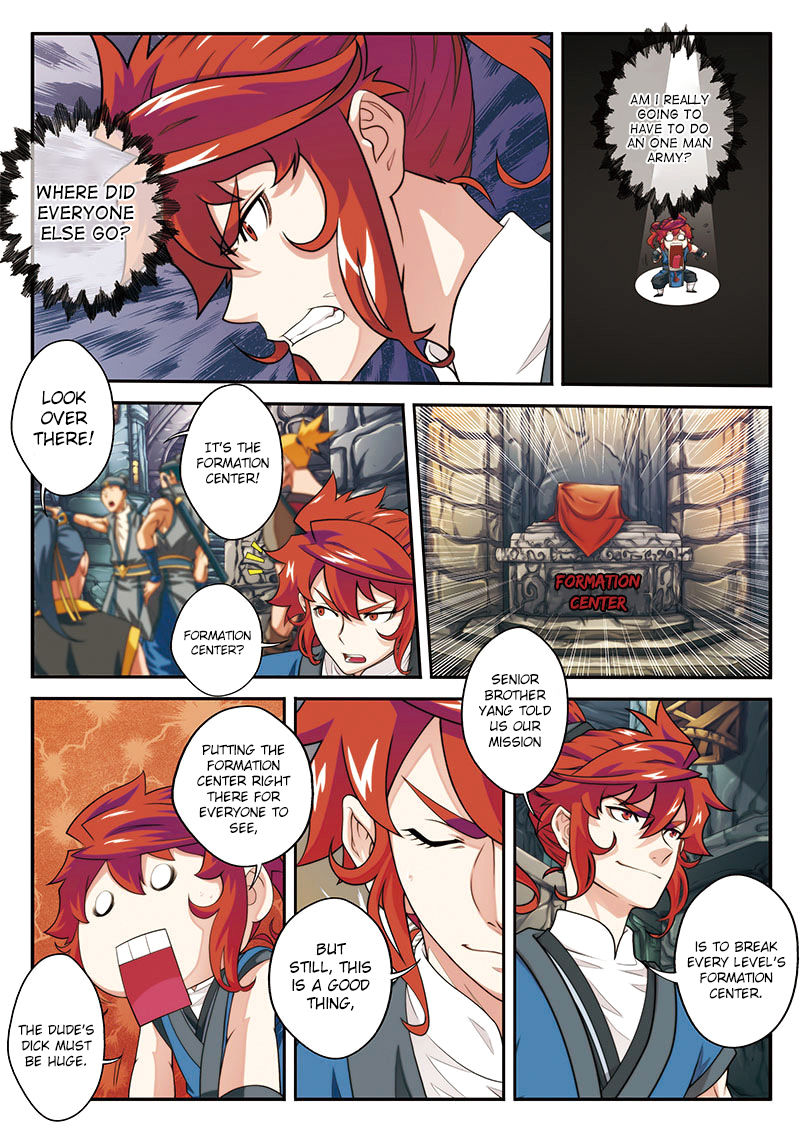 The Mythical Realm Chapter 46 page 10 - Chapter 46 : Rushing the first blazing formation