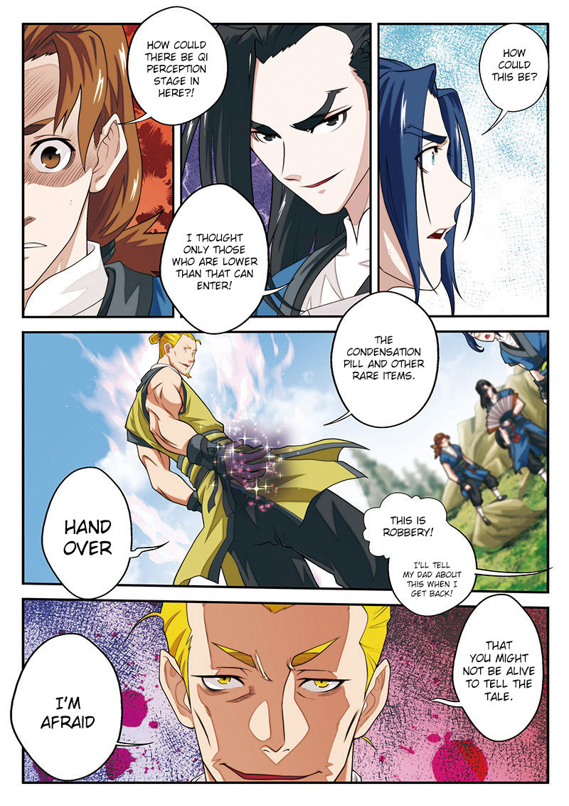 The Mythical Realm Chapter 51 page 8 - Chapter 51 : Encountering Qi Perception Stage