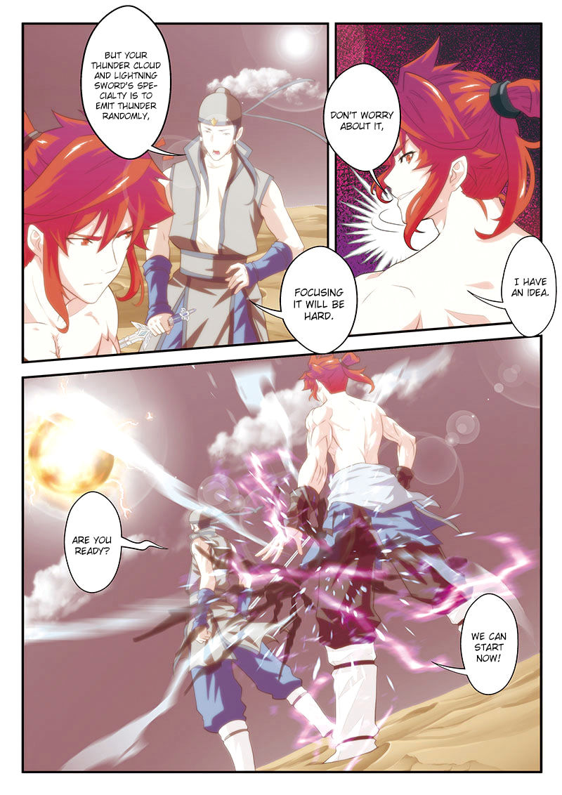 The Mythical Realm Chapter 57 page 8 - Chapter 57 : Ring of flames