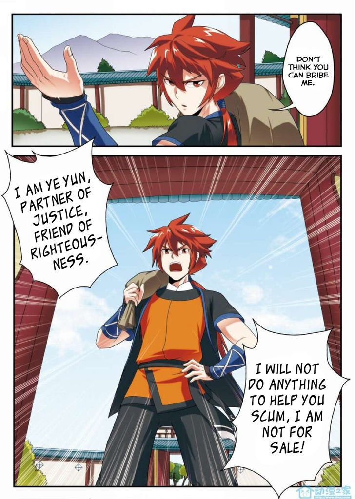 The Mythical Realm Chapter 6 page 14 - Chapter 6 : Touching Liu Dao Lie