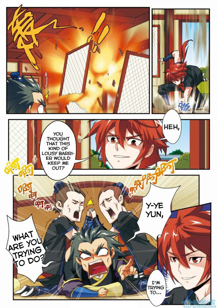 The Mythical Realm Chapter 6 page 6 - Chapter 6 : Touching Liu Dao Lie