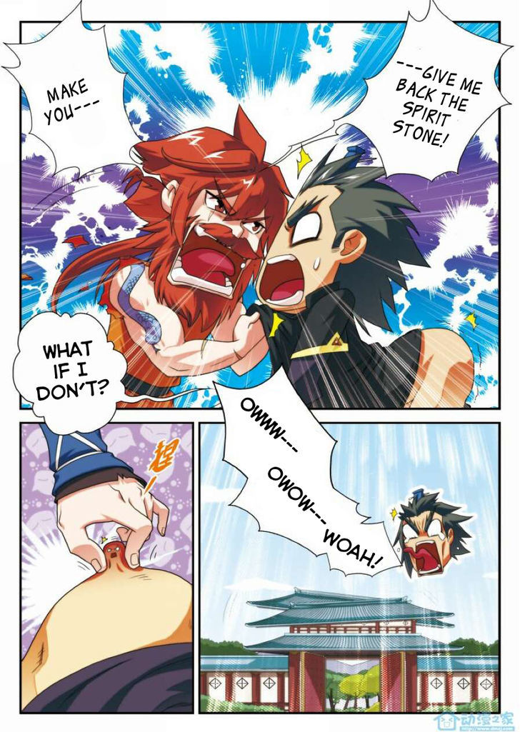 The Mythical Realm Chapter 6 page 7 - Chapter 6 : Touching Liu Dao Lie