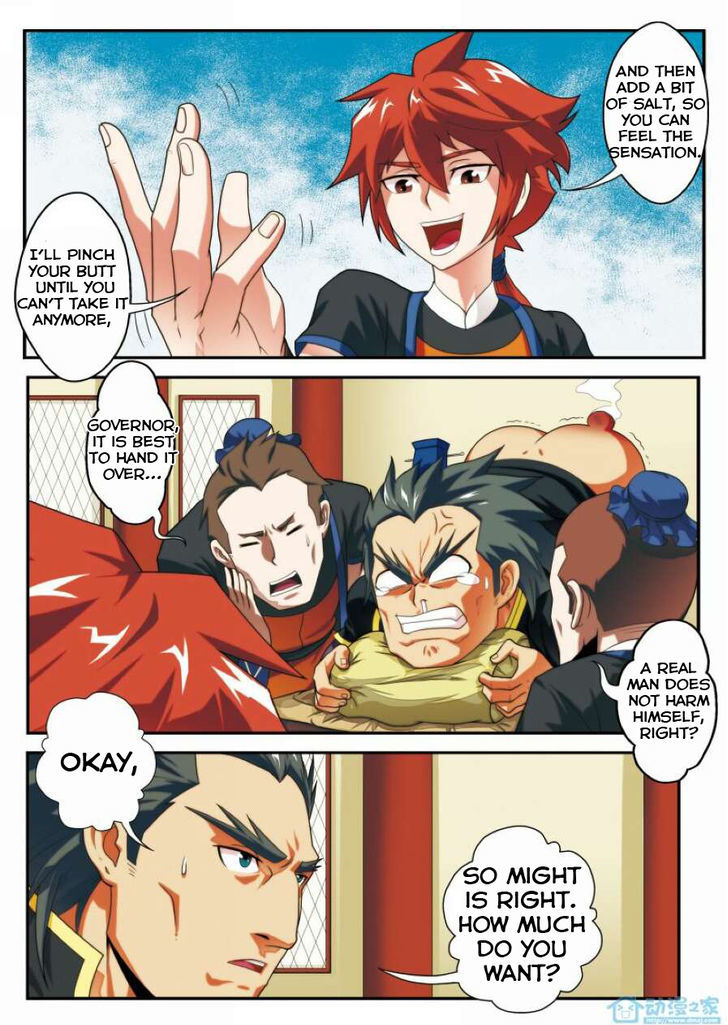 The Mythical Realm Chapter 6 page 8 - Chapter 6 : Touching Liu Dao Lie