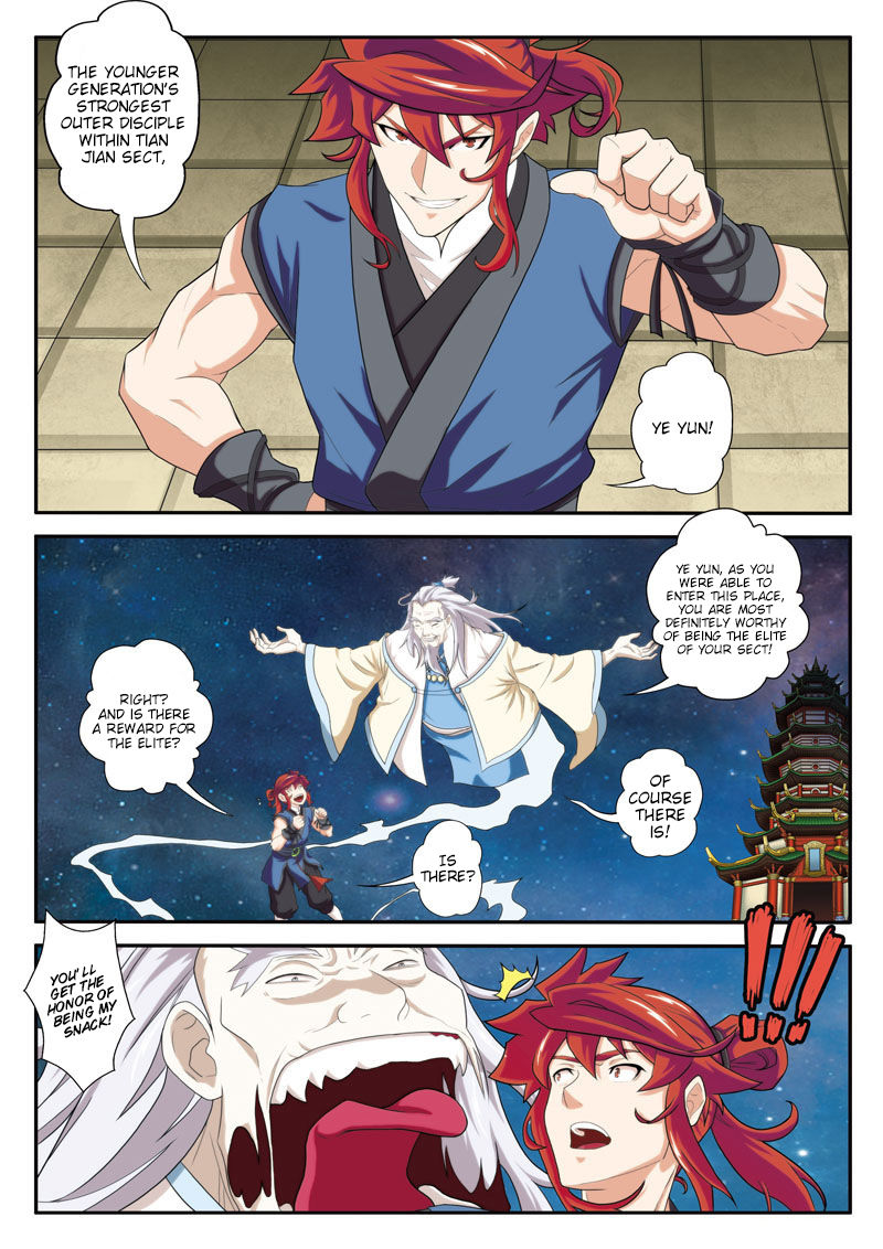 The Mythical Realm Chapter 68 page 9 - Chapter 68 : The secret of the Tomb