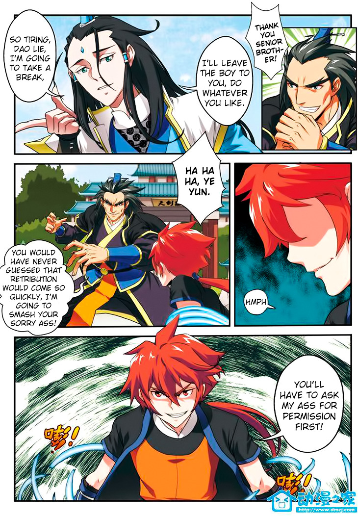 The Mythical Realm Chapter 8 page 5 - Chapter 8 : Prophecy of Blood