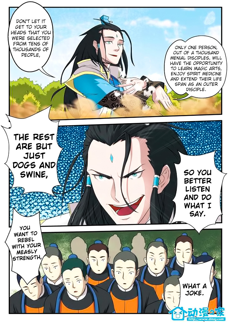 The Mythical Realm Chapter 8 page 9 - Chapter 8 : Prophecy of Blood