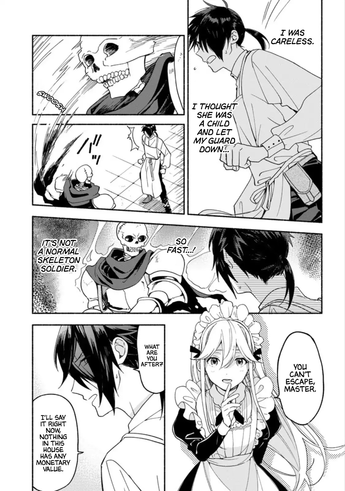 The Necromancer Maid Chapter 1 page 18 - Chapter 1: The Girl in the Forest of Corpses
