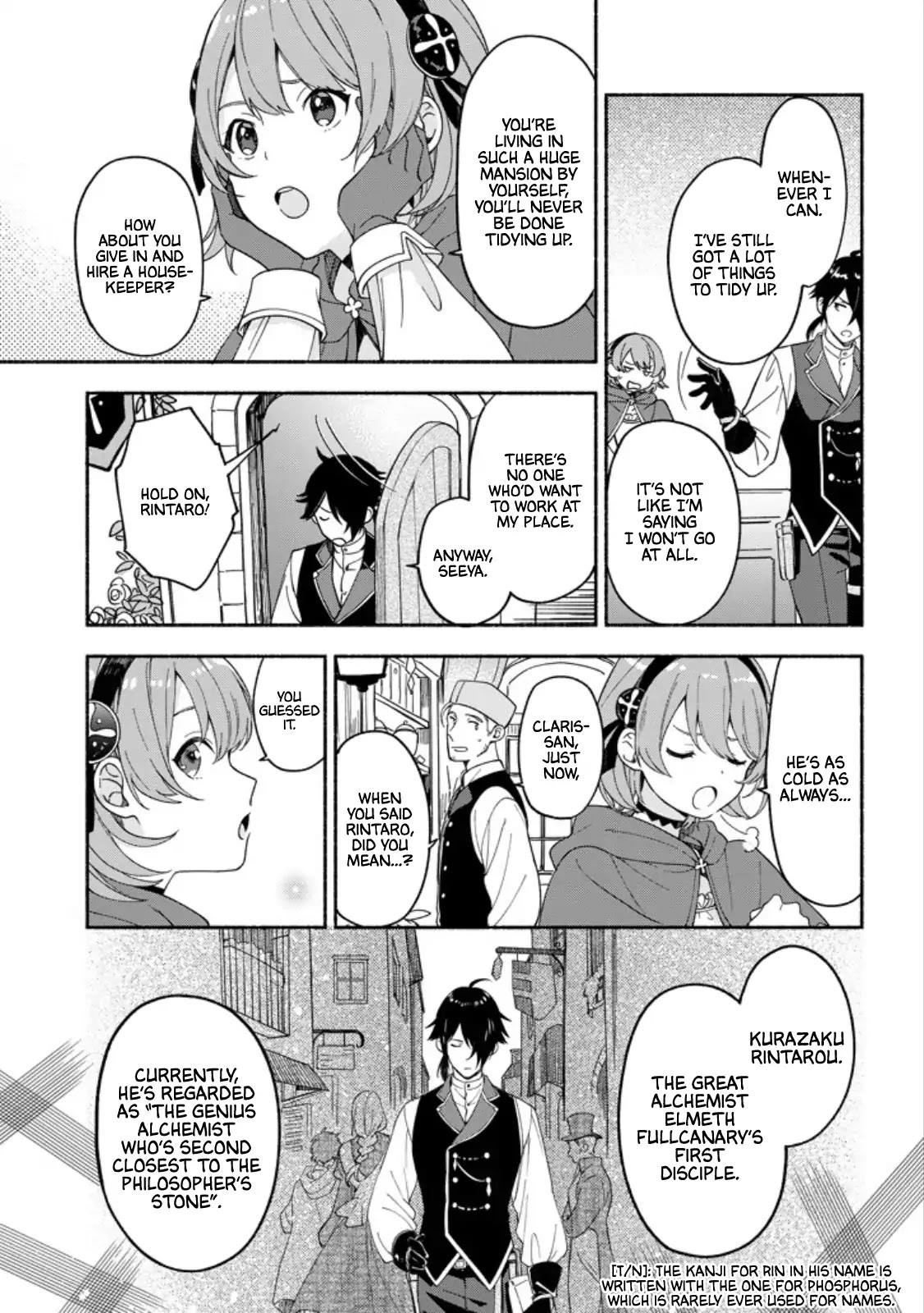 The Necromancer Maid Chapter 1 page 4 - Chapter 1: The Girl in the Forest of Corpses