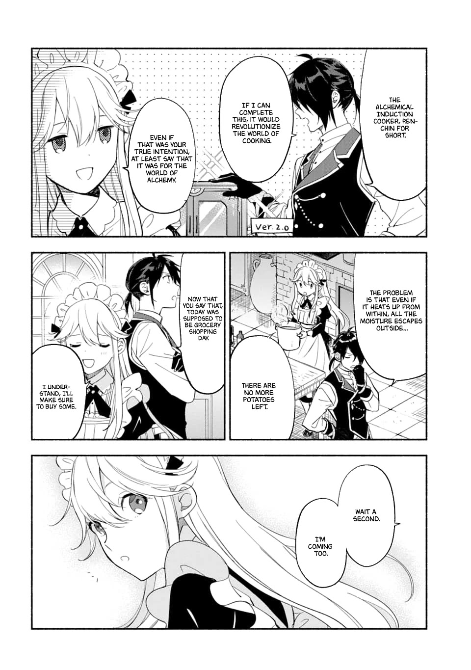 The Necromancer Maid Chapter 14 page 4 - Chapter 14: An Incident