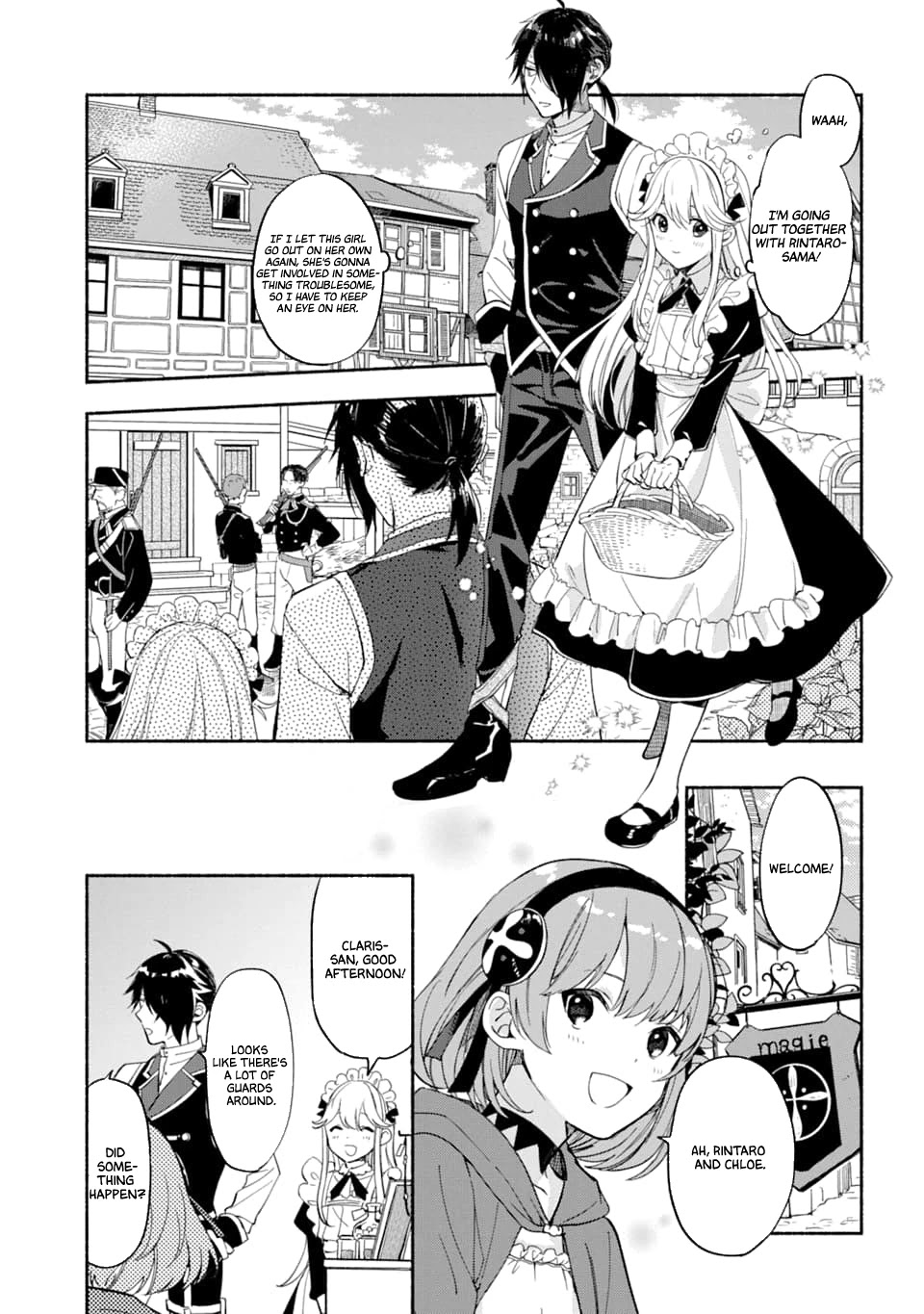 The Necromancer Maid Chapter 14 page 5 - Chapter 14: An Incident