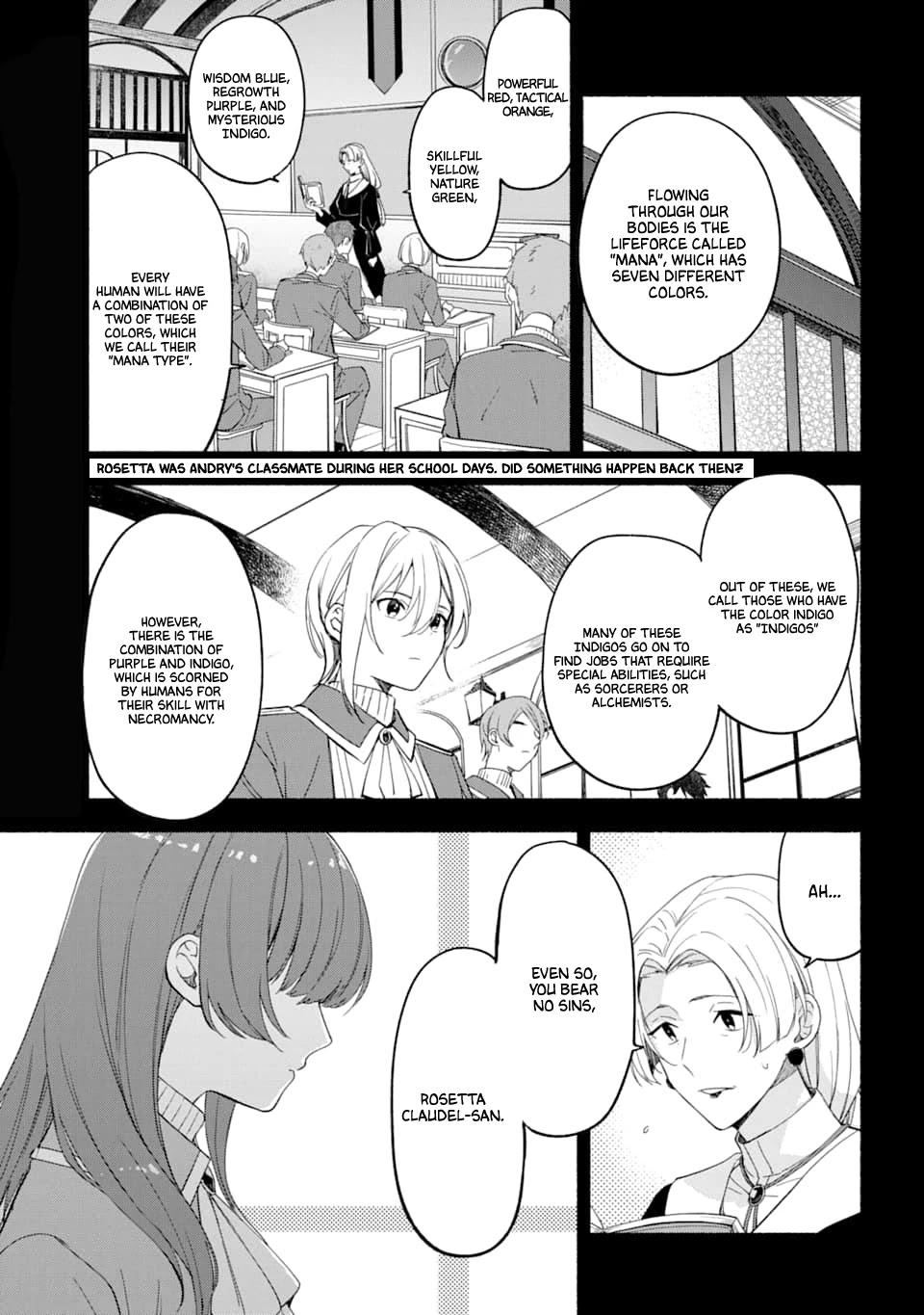 The Necromancer Maid Chapter 15 page 1 - Chapter 15: The Indigos' Dinnertime