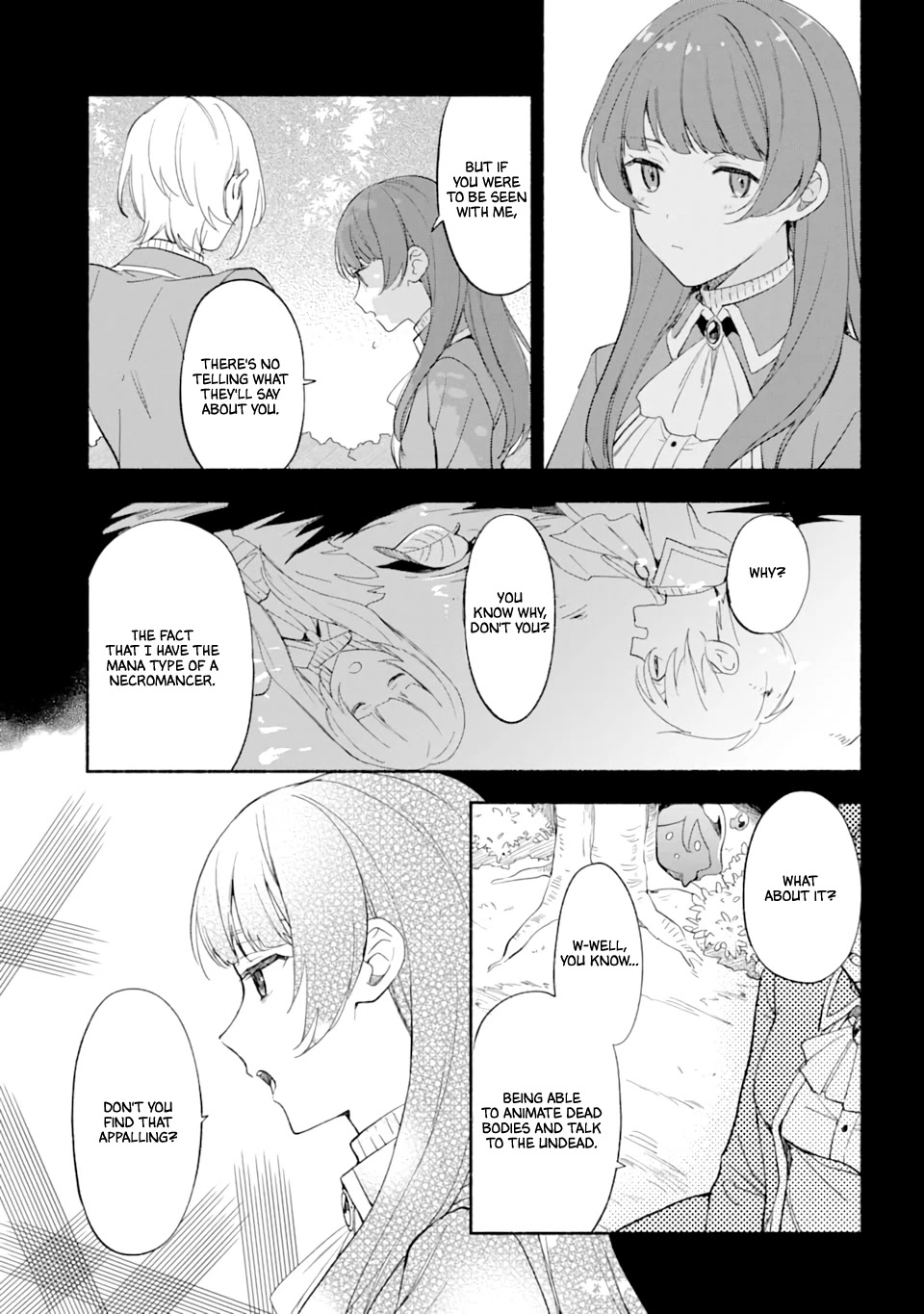 The Necromancer Maid Chapter 18 page 3 - Chapter 18: The Forest's Memories