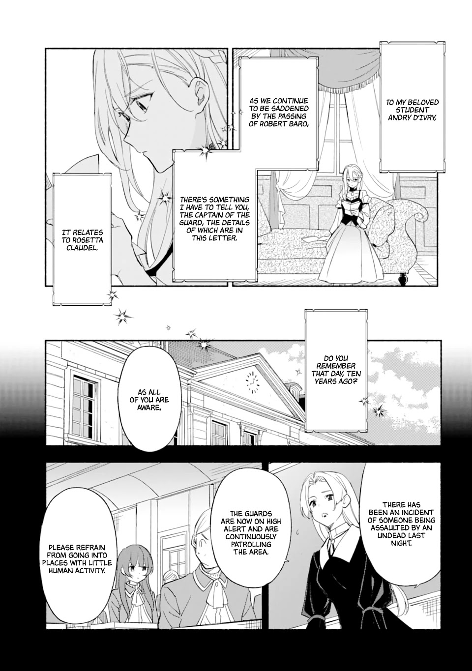 The Necromancer Maid Chapter 19 page 5 - Chapter 19: A Letter
